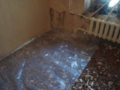 Для гидроизоляции часто используют полиэтилен