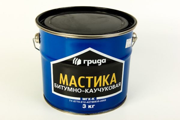 Каучуко-битумная мастика