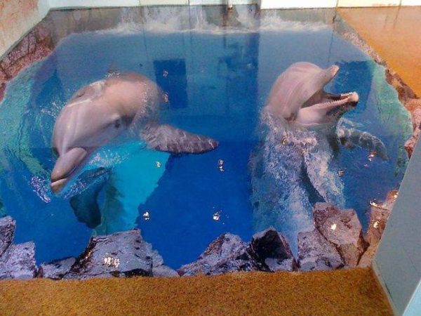 Морская тематика очень популярна и подходит для любых помещений